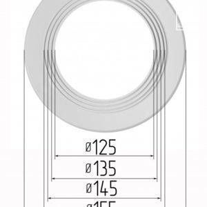 Platforma krug 125 155